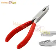 Rings Loop Closing Pliers with Grips Red, 5-1/2 Inches