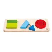 Hape Geometry Puzzle Educational Learning Fun Toddlers/Kids Skills Toy 18M+