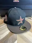 New Era X Myfitteds Houston Astros 7 1/4 Pink UV Travis Mocha Rushmore Rare
