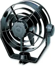 HELLA 003361002 12V Black 2-Speed Turbo Fan