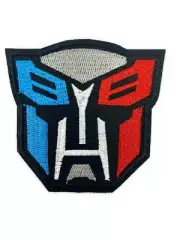 Transformer Autobot Patch 3" x 2.75" - Super Hero Iron on or Sew on Patches