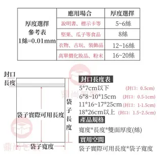 PE夾鏈袋 0號 5號 8絲 包裝袋 夾鍊袋 密封儲存袋 1號 2號 3號 4號 加厚食品袋 糖果袋 堅果袋  防潮防水