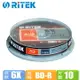 RiTEK錸德 X版 6X BD-R 25G 藍光片(10布丁)