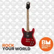 Epiphone Wilshire P-90S Electric Guitar Cherry - EOWLCHNH1 - Brand New