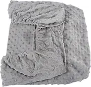 Luxshiny 1Pc Breathable Cover for Changing Pad Massage Table Change Cover Grey Easy to Wash Portable Design for Strollers Seats and High Chairs