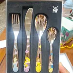 德國正品  全新未拆 WMF 迪士尼公主系列 不鏽鋼兒童餐具組  刀叉四件組