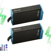 2x 1600mah Replacement Battery Pack for GoPro Max SPCC1B CHDHZ-201 CHDHZ201