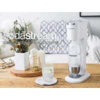 Sodastream 氣泡水機GENESIS DELUXE-白+鋼瓶x1+糖漿x1