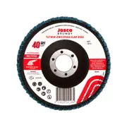 Josco 125mm 40 Grit Abrasive Flap Disc