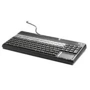 HP POS Keyboard - 106 Key QWERTY - Programmable & Magnetic Reader