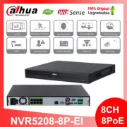 Dahua 8CH 8PoE AI 4K 1U 2SATA WizSense 32MP Network Video Recorder NVR5208-8P-EI