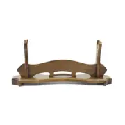Assembly Samurai Sword Holder Stand Katana Tanto Bracket Display Rack 1 Tier