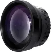 Optics 2.0X High Definition Telephoto Conversion Lens for Panasonic Lumix DMC-FZ48 (Includes Lens Adapter)