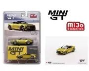 Mini GT 1:64 Bentley Mulliner Bacalar Convertible Yellow Flame MGT00406 Diecast