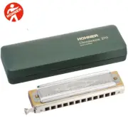 Hohner 270-E Super Chromonica Professional Chromatic Harmonica E with Case