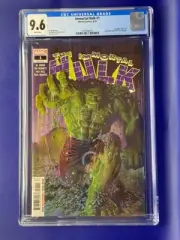 Immortal Hulk #1 CGC 9.6 2018 White Pgs Alex Ross Cover