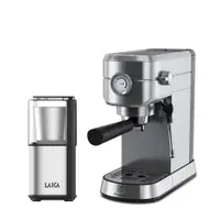 在飛比找蝦皮購物優惠-【伊萊克斯 x 萊卡】咖啡組合 半自動義式咖啡機 多功能磨豆