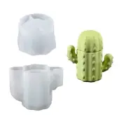 Artistics Silicone Mold for Cactus Designs Cups Home Accent Decoration