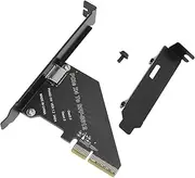 PCIe 4.0 X4 to Oculink SFF-8612 Adapter Card, SFF-8611 External Graphics Card for NVMe SSD GPU EGPU, Plug and Play