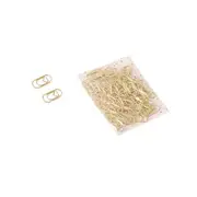 50pcs /bag the mini heart gold rose gold Color Clip Bookmark Metal paper Clips