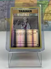 SHIPS SAME DAY Pokemon Card NM/M Professor Oak's Hint 84/108 Rev Holo Supporter