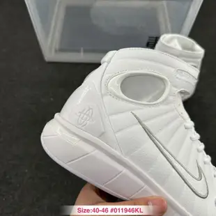 [公司級NK]  Huarache 2K4 科比ZK4 防滑耐磨籃球鞋 純白 YEX2