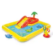 Intex 100" x 77" Inflatable Ocean Play Center Backyard Toddler Kiddie Pool