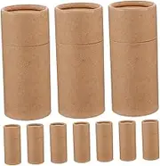 MOTHNUR 10pcs Box Paper Tube Packaging Box Coffee Container Paper Tubes for Crafts Paper Tubes with Lid Paper Mounting Tube Cardboard Tube Cylinder Mounting Tube present Paper Tube