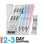 Lightweight & Retractable Pastel Mechanical Pencils - Complete Set with Refills
