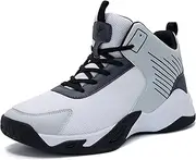 [BEOAPT] Men's Basketball Shoe High-Top Athletic Running Sneakers Outdoor Trainers Non-Slip Lightweight Cushioning Workout Sport Shoes US 7-13