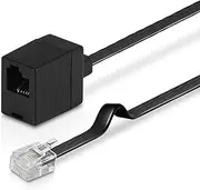 Wicked Chili Extension Cable 300 cm Compatible with Thrustmaster Racing Wheel to Pedals, Special Connector RJ12 DEC 6P6C with Cable and Socket, Extension Steering Wheel to Pedals (Plug & Play)
