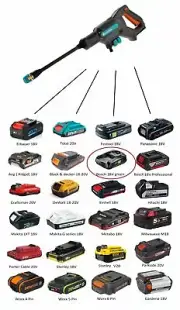 Battery Adapter for Gardena new generation 18V Tools ( Jadapters )