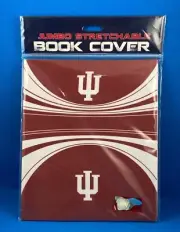 NEW! Indiana University Jumbo Stretchable Book Cover