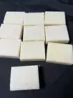 10 Pure Vegetable Oil Based Soap Bars Goats Milk 100gr Bar New S1