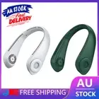 Portable USB Leafless Neck Fan Cooler Rechargeable Cooling Neckband FV