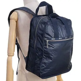 現貨直出 Lesportsac 2297 深藍 Urban Backpack  超輕量雙肩拉鍊手提後背包 限量優惠 明星大牌同款