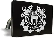 U.S. Coast Guard (Design) - Premium Quality Anodized Billet Aluminum Laser Etched UV Resistant Metal Trailer/Tow Hitch Cover for 2" Receivers, Luxury Product for Truck, SUV or Car