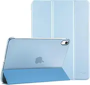 ProCase for iPad (A16) 11th Generation 11 Inch 2025/ iPad 10th Generation 10.9 Inch 2022 Case, Slim Smart Cover with Translucent Hard Shell Back, Supports Touch ID, Auto Wake/Sleep -SkyBlue
