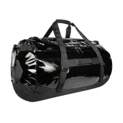 Tatonka Heavy Duty Nylon Barrel Duffel Outdoor Travel Bag XL/110L Black Gloss