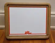 Vintage 80's Dr Pepper Menu White Board Sign Never Used Excellent Condition