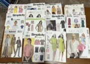 Vintage Sewing Patterns Pants McCalls Simplicity Butterick Uncut Cut 8 10 12