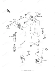 21119-1364 KAWASAKI IGNITER Ninja ZX-6 ZZR600 21119/A ON THE DIAGRAM