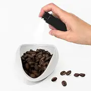 Coffee Bean dosing Cups and Spray Bottle Kits for Espresso, Coffee bar Accessories, Ceramic Single-dose Trays for Coffee or Tea. Static Spray for reducing Coffee Power