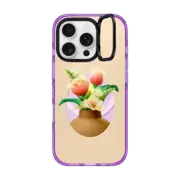 iPhone 16 Pro Impact Ring Stand Case MagSafe Compatible Bloom For You by Bonnie Lu