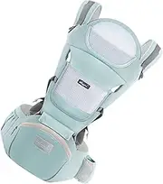 MERRYHAPY Carrier with Seat Ergonomic Carrier Front Facing Carrier Solid 100% Cotton (excluding Trims); Mesh 100% Polyester (excluding Trims)