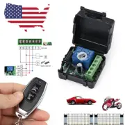 DC12V Door Access Remote Control Wireless Switch System Momentary Learning Trans