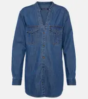 [Veronica Beard] Veronica Beard Emira denim shirt AU 8 blue