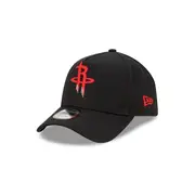 Houston Rockets NBA Essentials Black 9FORTY A-Frame Snapback