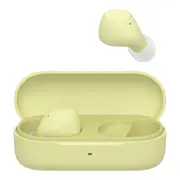 Sony WF-C510B True Wireless Earbuds Yellow Mic Bluetooth Charging Case Compact