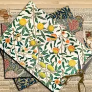 William Morris Vintage Style Craft Paper Junk Journals Cardmaking Scrapbooking